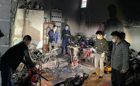 H&agrave; Nội: Khởi tố đối tượng g&acirc;y ra vụ ch&aacute;y ở Ph&uacute; Đ&ocirc; về tội giết người v&agrave; hủy hoại t&agrave;i sản
