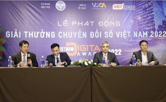Ph&aacute;t động giải thưởng Chuyển đổi số Việt Nam năm 2022