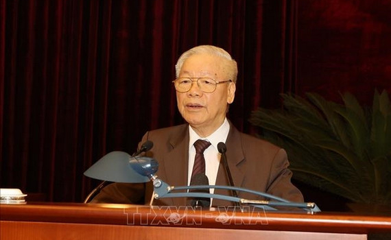 To&agrave;n văn b&agrave;i Ph&aacute;t biểu của Tổng B&iacute; thư Nguyễn Ph&uacute; Trọng tại Hội nghị qu&aacute;n triệt, triển khai Nghị quyết số 11 của Bộ Ch&iacute;nh trị