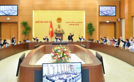 Phi&ecirc;n họp thứ 22 của Ủy ban Thường vụ Quốc hội: Cho &yacute; kiến chuẩn bị Kỳ họp thứ 5 của Quốc hội