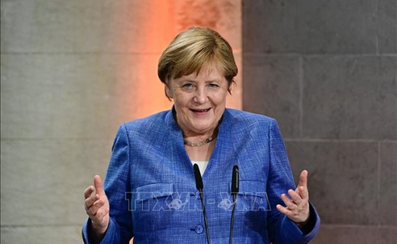 Cựu Thủ tướng Angela Merkel nhận Hu&acirc;n chương cao qu&yacute; nhất của nước Đức