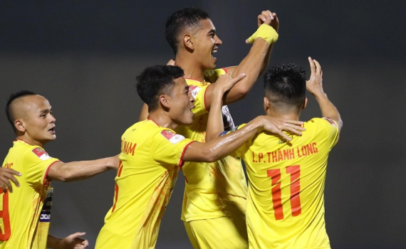Kết quả v&ograve;ng 7 V-League 2023: Thanh H&oacute;a chiếm ng&ocirc;i đầu, H&agrave; Nội trắng tay