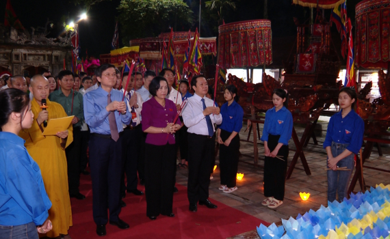 Khai mạc Lễ hội Đền Th&aacute;nh Nguyễn năm 2023