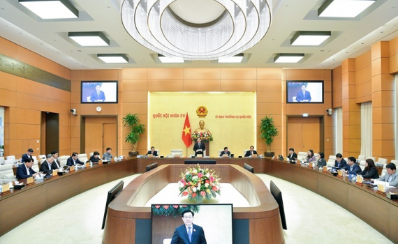C&ocirc;ng bố nghị quyết của Ủy ban Thường vụ Quốc hội về nhiệm vụ, quyền hạn v&agrave; cơ cấu tổ chức của Ban Thư k&yacute;