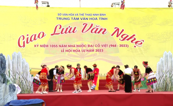 Dấu ấn kỷ niệm 1055 năm Nh&agrave; nước Đại Cồ Việt v&agrave; Lễ hội Hoa Lư năm 2023 