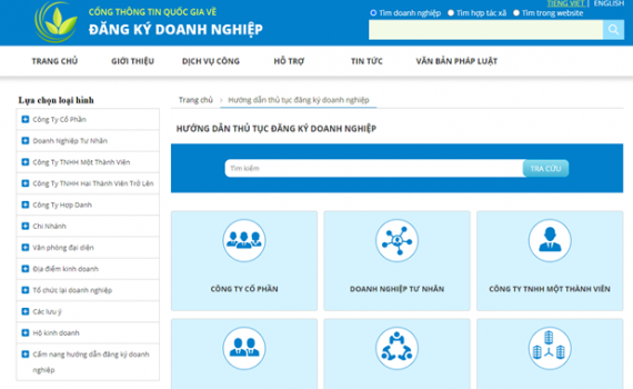 Quy định mới về đăng k&yacute; doanh nghiệp