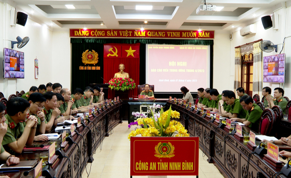 Hội nghị b&aacute;o c&aacute;o vi&ecirc;n Trung ương th&aacute;ng 4/2023