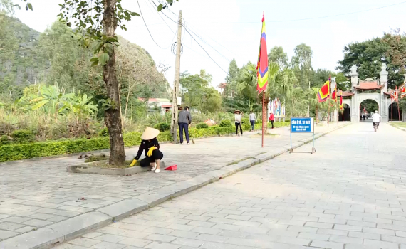 Đảm bảo vệ sinh m&ocirc;i trường cho Kỷ niệm 1055 Nh&agrave; nước Đại Cồ Việt v&agrave; Lễ hội Hoa Lư