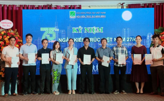 Hội Kiến tr&uacute;c sư Ninh B&igrave;nh kỷ niệm 75 năm Ng&agrave;y Kiến tr&uacute;c Việt Nam