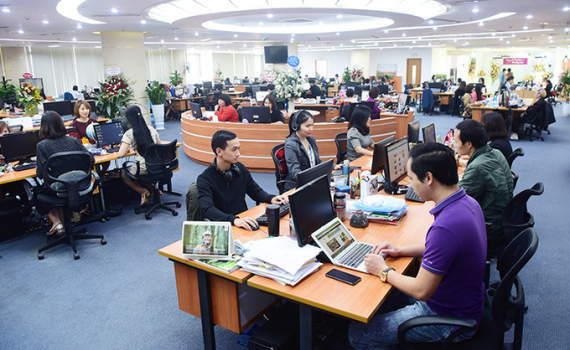 Đến năm 2025, 80% cơ quan b&aacute;o ch&iacute; ho&agrave;n th&agrave;nh chuyển đổi theo m&ocirc; h&igrave;nh t&ograve;a soạn hội tụ
