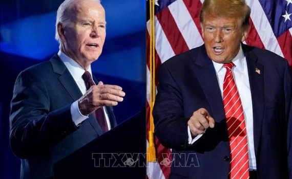 Bầu cử Mỹ 2024: Tổng thống Mỹ Joe Biden v&agrave; đối thủ Donald Trump so k&egrave; từng điểm
