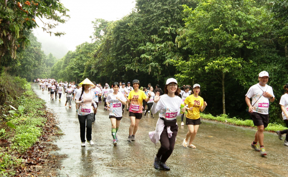Hơn 2000 vận động vi&ecirc;n tham gia giải chạy C&uacute;c Phương Jungle Paths 2024