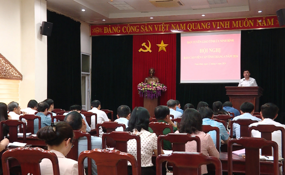 Hội nghị b&aacute;o c&aacute;o vi&ecirc;n th&aacute;ng 4 năm 2024