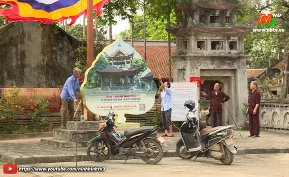 Gia Viễn chuẩn bị cho Lễ hội Đền Th&aacute;nh Nguyễn