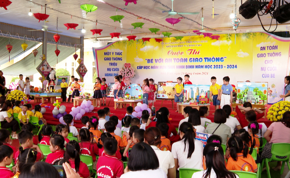 Cuộc thi "B&eacute; với an to&agrave;n giao th&ocirc;ng" năm học 2023-2024