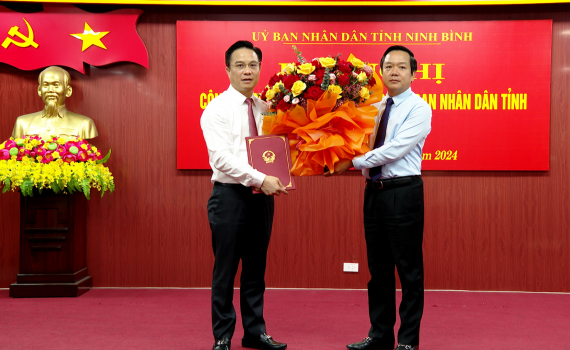 C&ocirc;ng bố Quyết định bổ nhiệm Gi&aacute;m đốc Sở T&agrave;i ch&iacute;nh