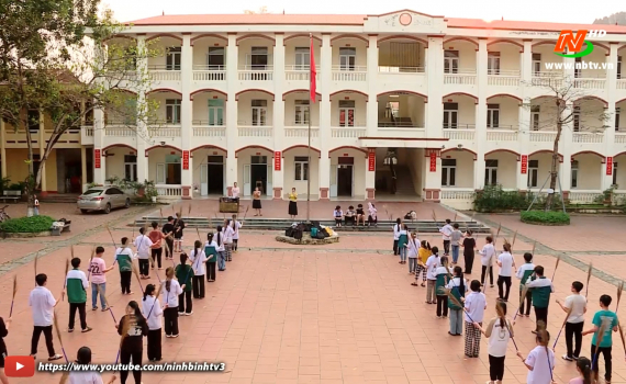 Hoa Lư t&iacute;ch cực luyện tập cho Cuộc thi Diễn t&iacute;ch &ldquo;Cờ lau tập trận&rdquo;