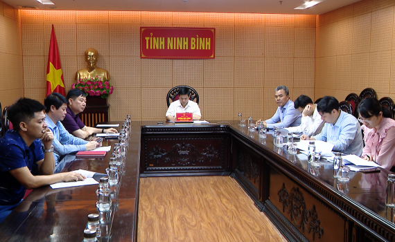 Giao ban định kỳ về t&igrave;nh h&igrave;nh thực hiện dự &aacute;n đường d&acirc;y 500kV mạch 3