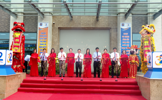 Kh&aacute;nh th&agrave;nh Trụ sở Chi nh&aacute;nh xăng dầu Ninh B&igrave;nh