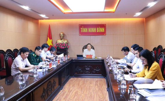 Hội nghị trực tuyến g&oacute;p &yacute; v&agrave;o Dự thảo Nghị định về hoạt động lấn biển