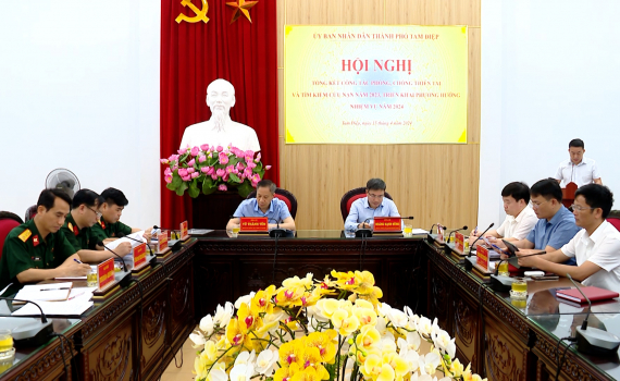 Th&agrave;nh phố Tam Điệp triển khai phương &aacute;n ph&ograve;ng chống thi&ecirc;n tai năm 2024