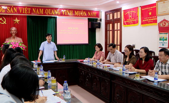 Ban D&acirc;n vận Tỉnh uỷ triển khai nhiệm vụ qu&yacute; II/2024
