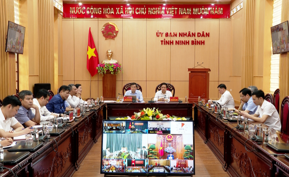  Hội nghị trực tuyến với c&aacute;c Bộ, ng&agrave;nh v&agrave; 9 địa phương quyết t&acirc;m ho&agrave;n th&agrave;nh Dự &aacute;n đường d&acirc;y 500 kV mạch 3  trước ng&agrave;y 30/6