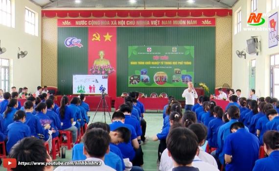 Nhiều trường THPT tại Ninh B&igrave;nh tư vấn hướng nghiệp, tuyển sinh đại học năm 2024