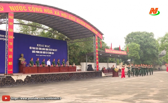 Hoa Lư tổ chức Hội thao d&acirc;n qu&acirc;n tự vệ năm 2024