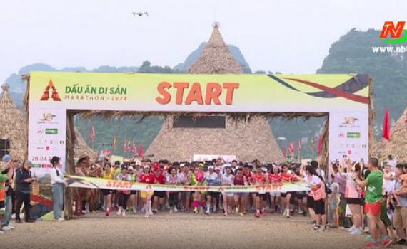 Giải chạy "Dấu ấn Di sản marathon 2024"