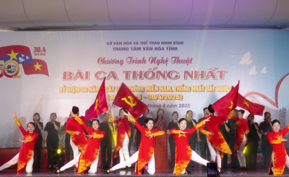 Chương tr&igrave;nh nghệ thuật &ldquo;B&agrave;i ca thống nhất&rdquo;