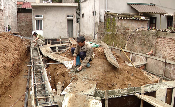 Thị trấn Y&ecirc;n Ninh quyết t&acirc;m x&oacute;a nh&agrave; tạm, nh&agrave; dột n&aacute;t