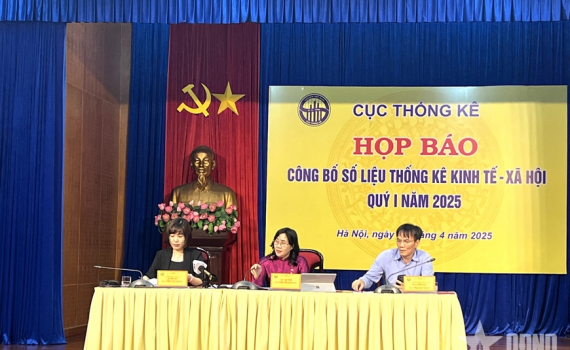 C&ocirc;ng bố số liệu thống k&ecirc; kinh tế-x&atilde; hội qu&yacute; I-2025