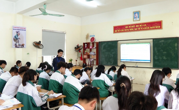 Trường THPT Kim Sơn C tập trung cho kỳ thi tốt nghiệp THPT năm 2025