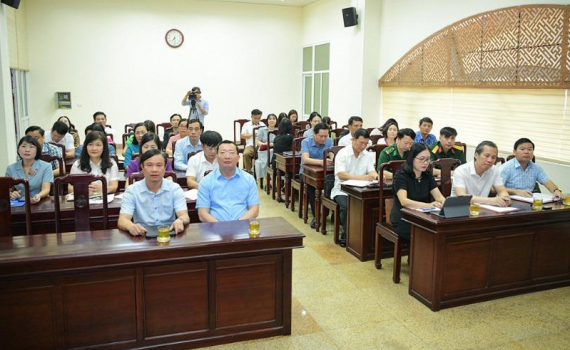 Hội nghị b&aacute;o c&aacute;o vi&ecirc;n th&aacute;ng 4/2025
