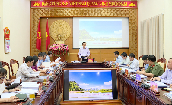 Hội nghị Ban Thường vụ Tỉnh ủy ng&agrave;y 23/4/2025