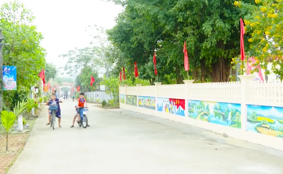 Nho Quan x&acirc;y dựng th&ocirc;n, x&oacute;m, bản n&ocirc;ng th&ocirc;n mới kiểu mẫu