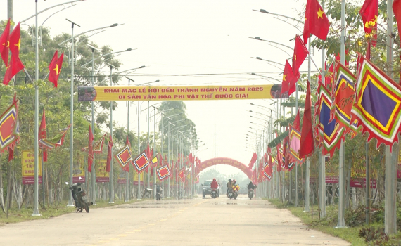 Sẵn s&agrave;ng cho Lễ hội Đền Th&aacute;nh Nguyễn năm 2025