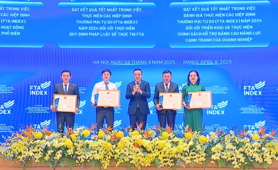 C&ocirc;ng bố Bộ chỉ số đ&aacute;nh gi&aacute; kết quả thực hiện c&aacute;c Hiệp định thương mại tự do - FTA Index năm 2024