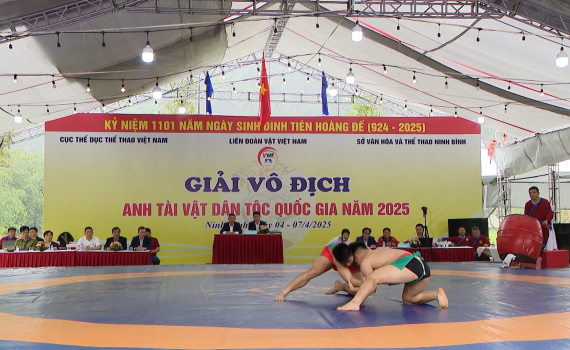 Khai mạc Giải V&ocirc; địch Anh t&agrave;i Vật d&acirc;n tộc Quốc gia năm 2025