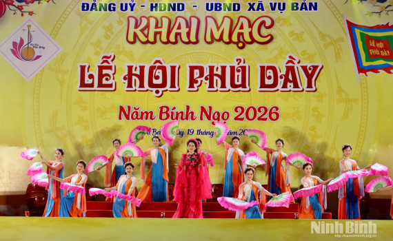 Khai mạc Lễ hội Phủ Dầy năm 2026