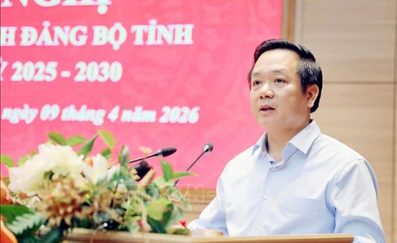 Chủ tịch UBND tỉnh Phạm Quang Ngọc được bầu giữ chức B&iacute; thư Tỉnh ủy Hưng Y&ecirc;n