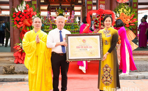 Khai mạc Lễ hội truyền thống Ch&ugrave;a Vi&ecirc;n Quang năm 2026, đ&oacute;n nhận Bảo vật Quốc gia Bia đ&aacute; ch&ugrave;a Nghĩa X&aacute;