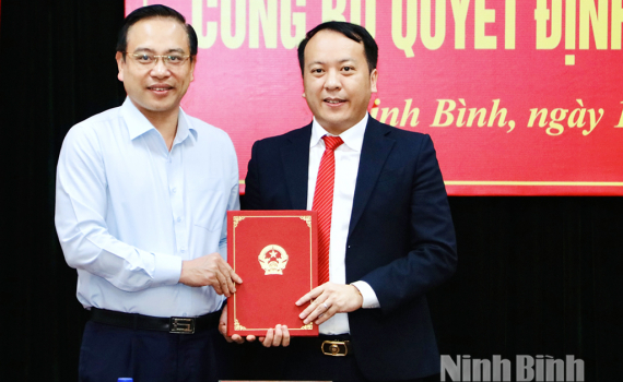 C&ocirc;ng bố Quyết định điều động, bổ nhiệm Ph&oacute; Gi&aacute;m đốc Sở Ngoại vụ