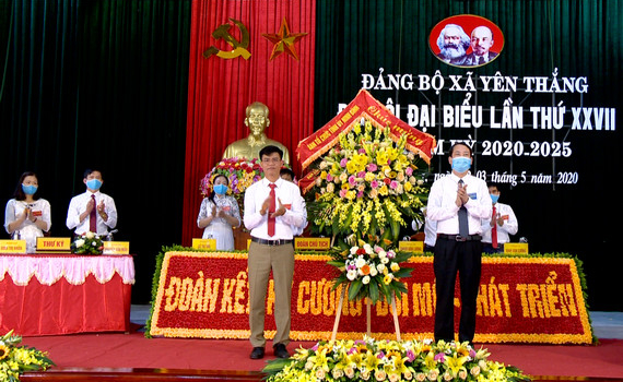 Đại hội đại biểu Đảng bộ x&atilde; Y&ecirc;n Thắng nhiệm kỳ 2020 - 2025