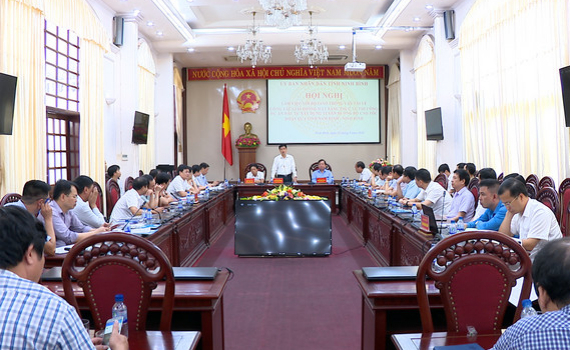 Đo&agrave;n c&ocirc;ng t&aacute;c Bộ GTVT l&agrave;m việc về c&ocirc;ng t&aacute;c GPMB đường cao tốc Bắc - Nam ph&iacute;a Đ&ocirc;ng