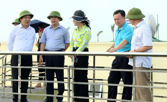 Đo&agrave;n c&ocirc;ng t&aacute;c Trung ương kiểm tra x&acirc;y dựng n&ocirc;ng th&ocirc;n mới tại Gia Viễn