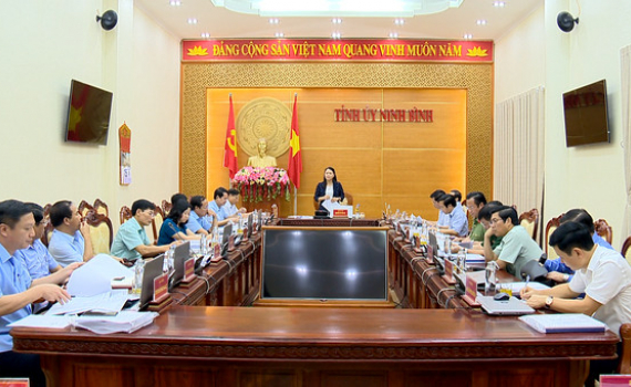 Hội nghị Ban Thường vụ Tỉnh ủy