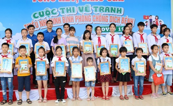 Trao giải Cuộc thi vẽ tranh &ldquo;Thiếu nhi Ninh B&igrave;nh ph&ograve;ng chống dịch bệnh Covid-19&rdquo;