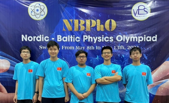 4 học sinh H&agrave; Nội đoạt Huy chương Olympic Vật l&yacute; Bắc &Acirc;u - Baltic